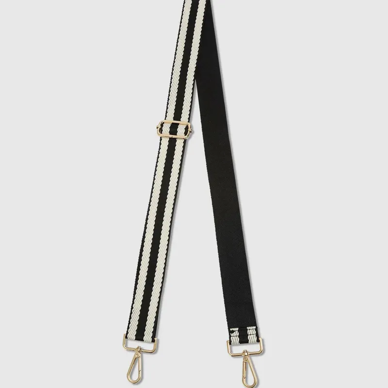 Louenhide - Kasey Stripe Crossbody - Black