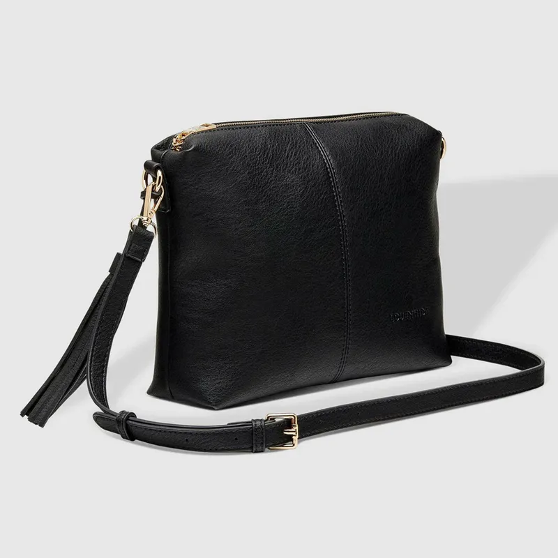 Louenhide - Kasey Stripe Crossbody - Black