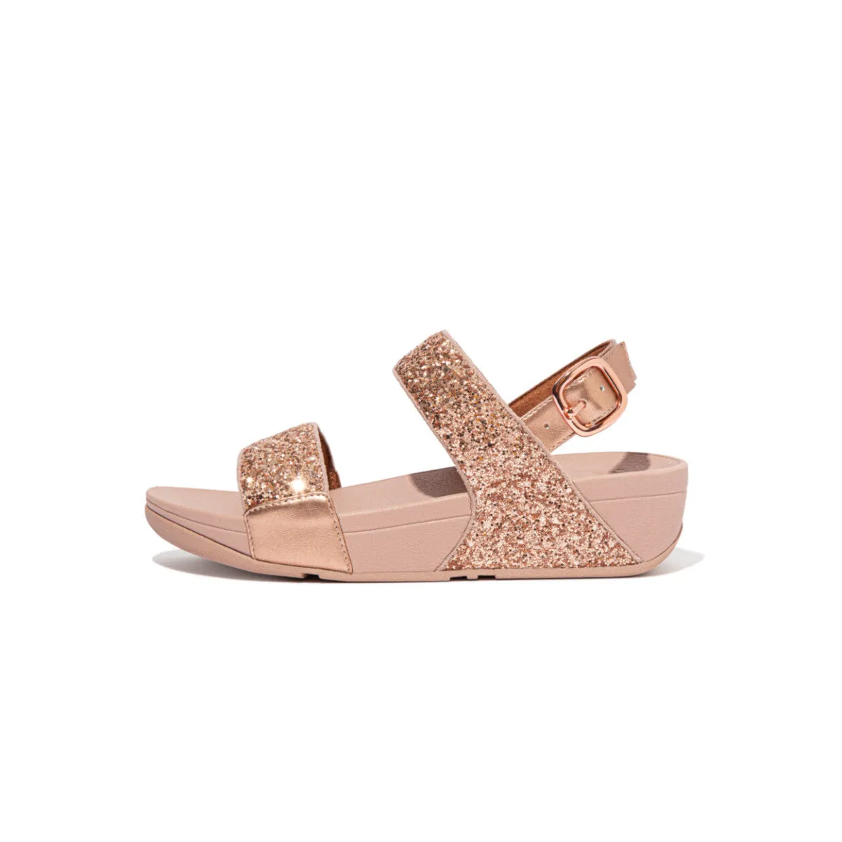 LULU Glitter Back-Strap Sandals