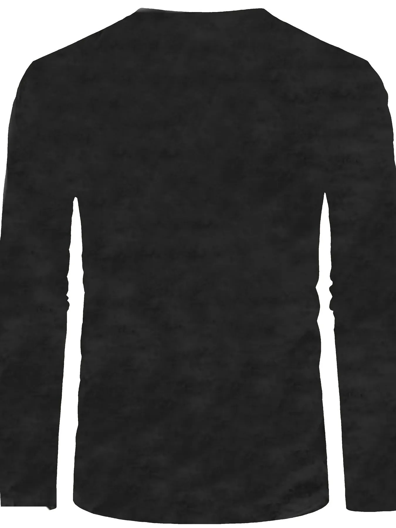 ManStil - Heren Grafische Vetersluiting Lange Mouw Shirt met Opa Weet Alles Print