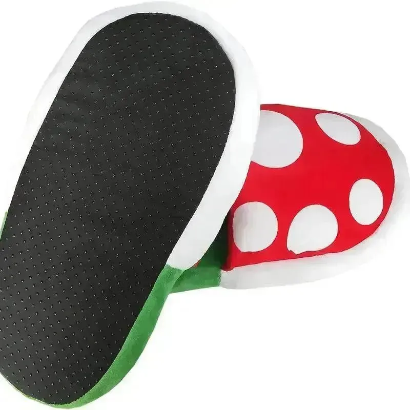 Mario Piranha Plant Plush Slippers