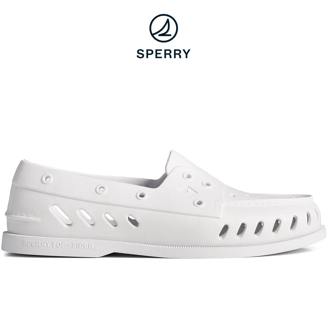 Men's Authentic Original™ Float Boat Shoe White (STS23288)