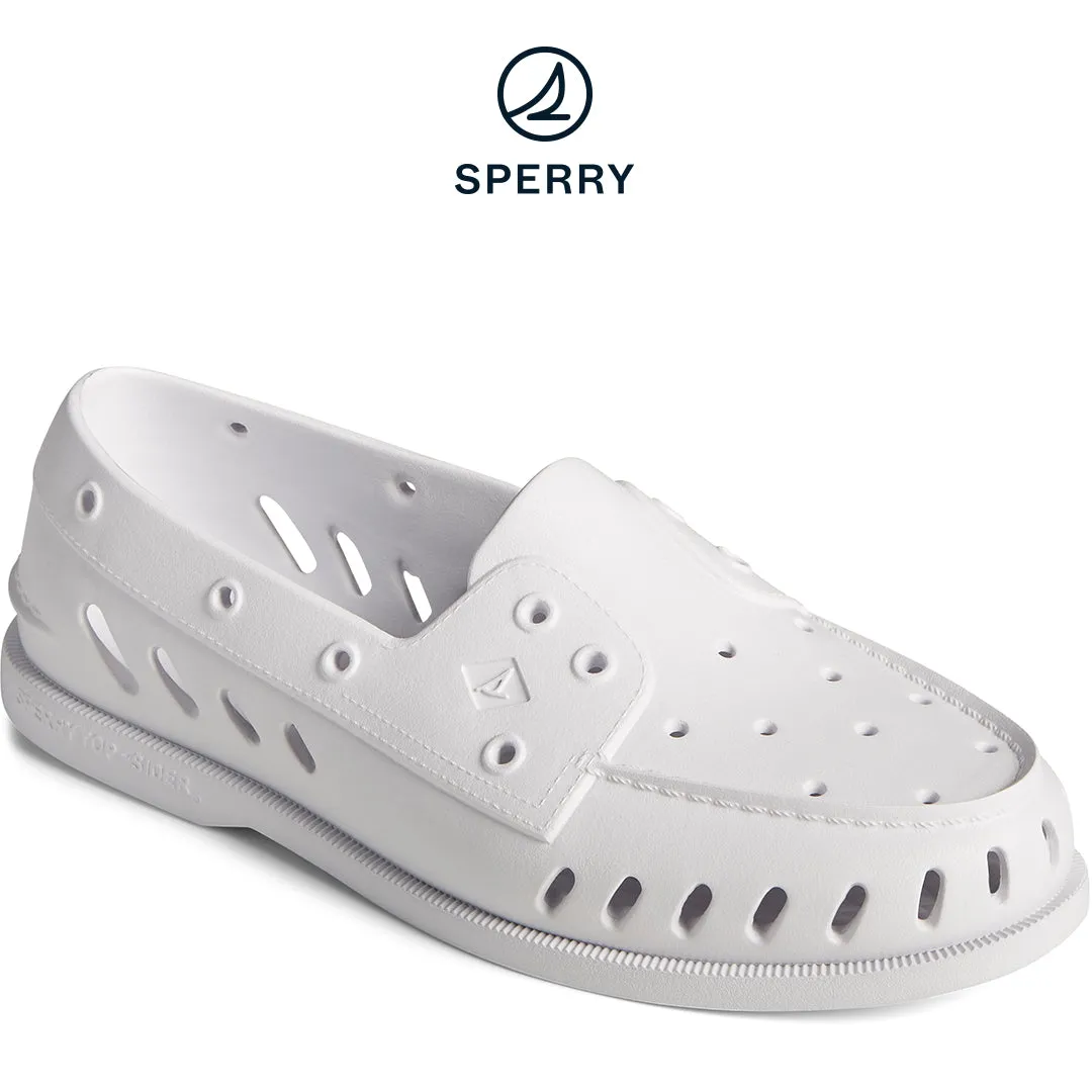 Men's Authentic Original™ Float Boat Shoe White (STS23288)