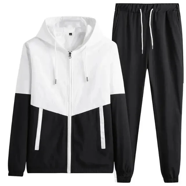 Men's Hip Hop Tracksuit, Korean Streetwear Style