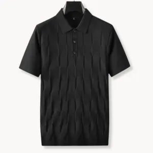 Men's Lightweight Cashmere Blend Polo Shirt