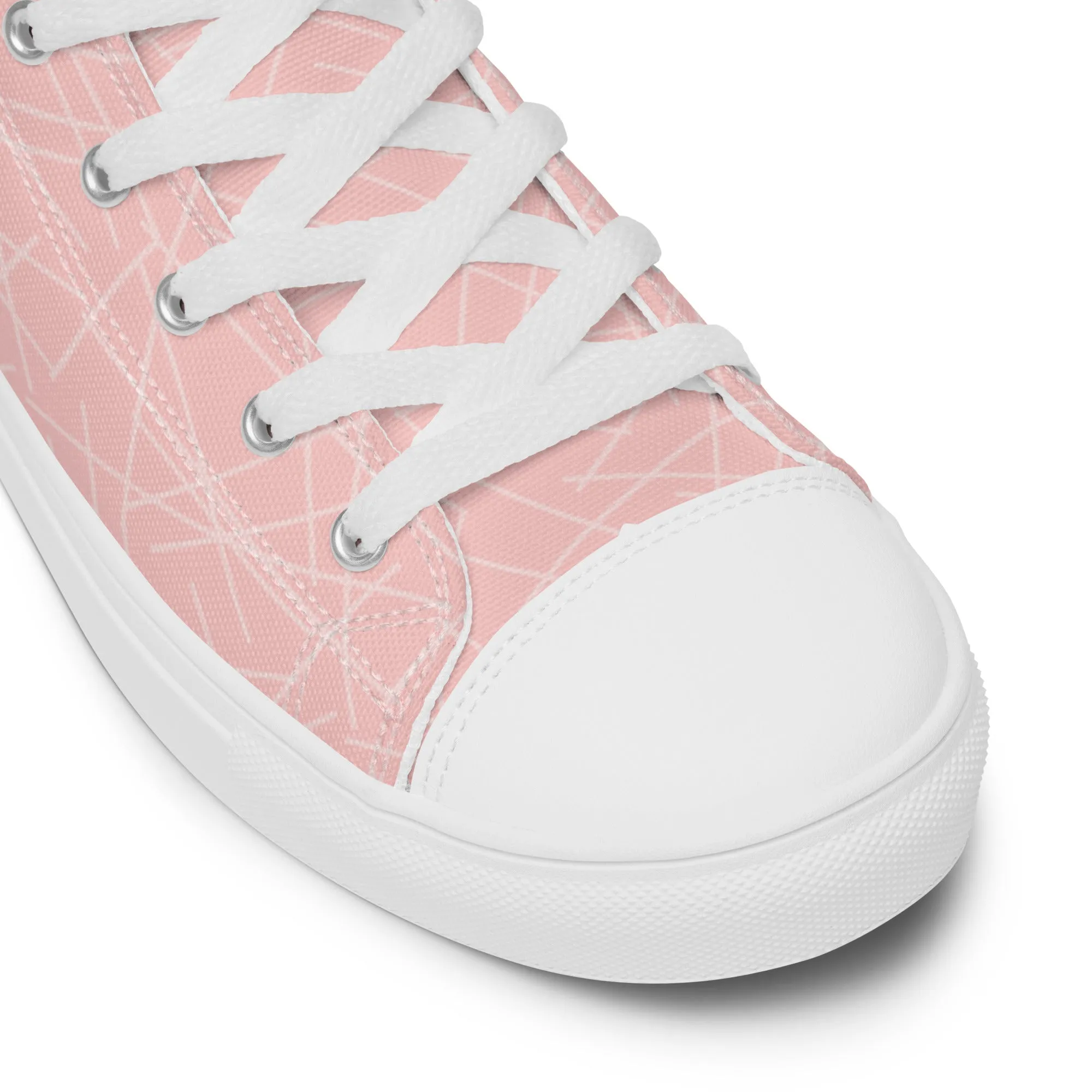 MODERN LINES Women’s high top canvas shoes