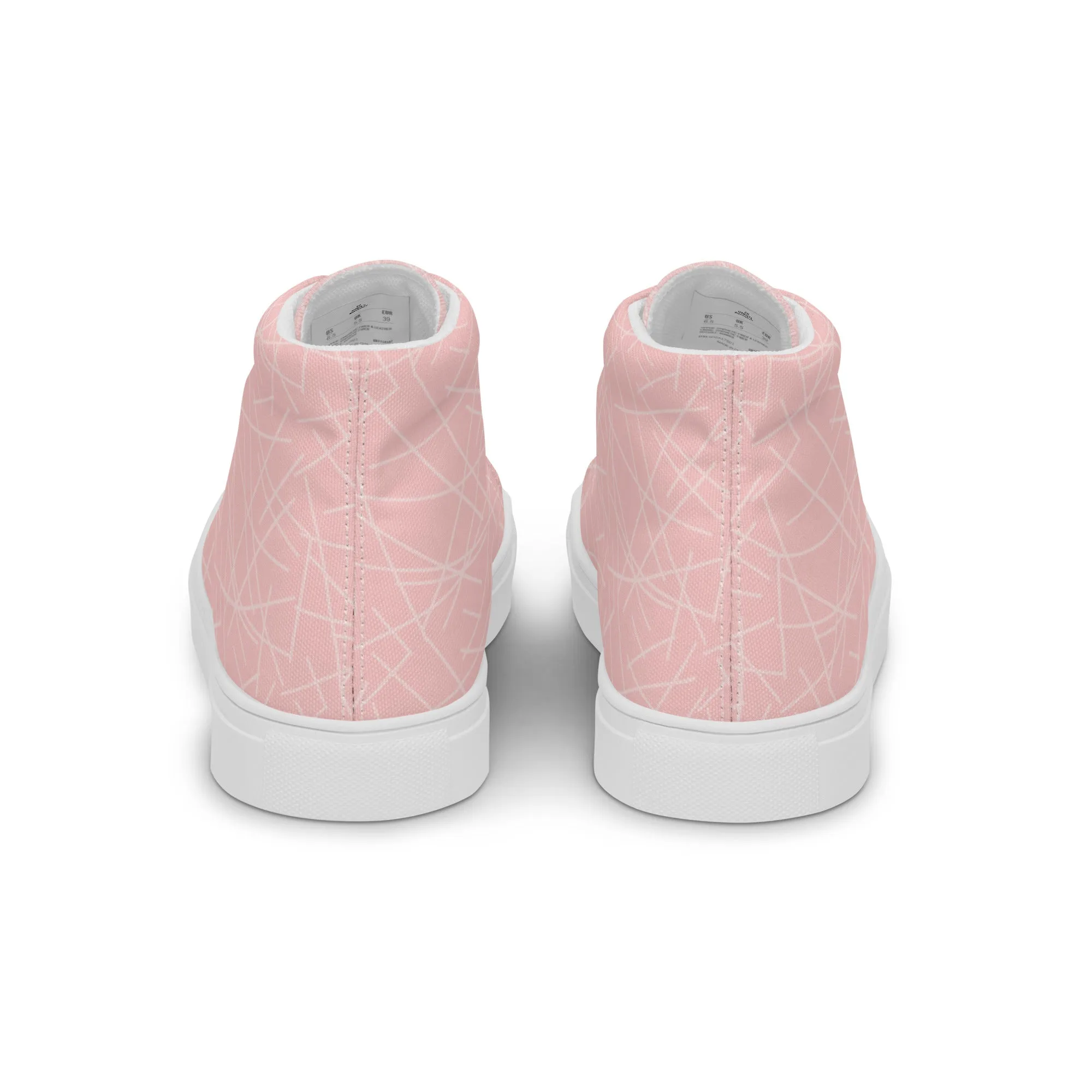 MODERN LINES Women’s high top canvas shoes