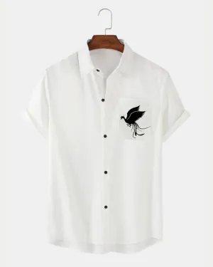 Mystic Wing Pocket Shirt-Cotton Folk
