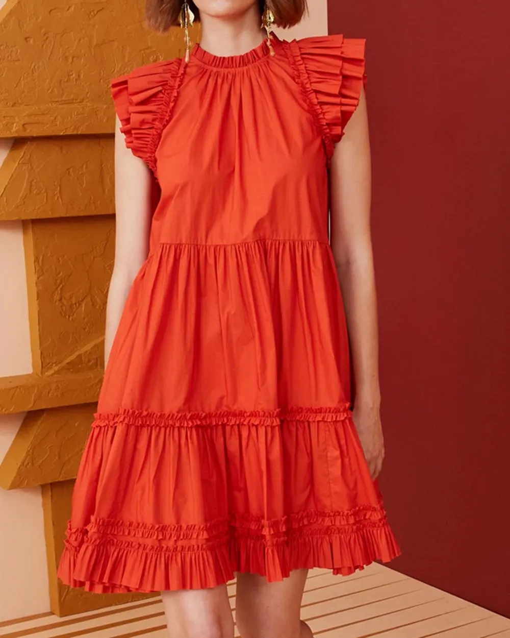 Nasturtium Joan Mini Dress