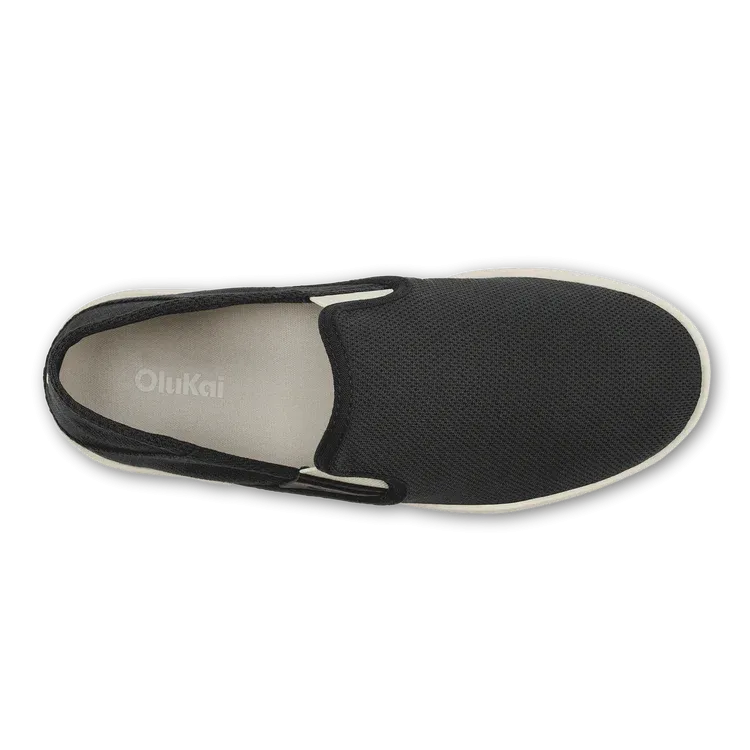 Olukai - Pehuea Women’s Breathable Slip-On Shoes - Black (Add-On)