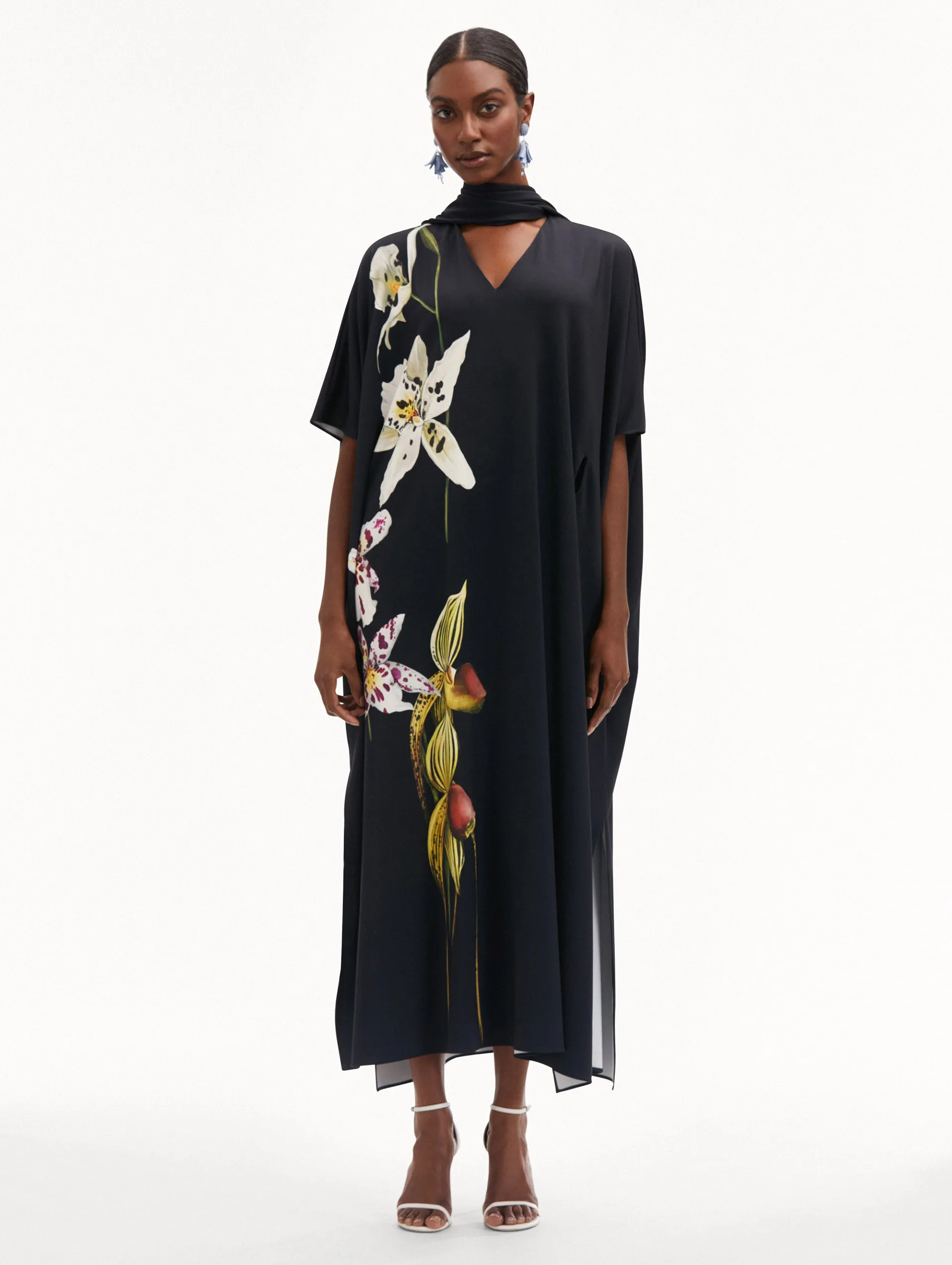 Orchid Jersey Caftan