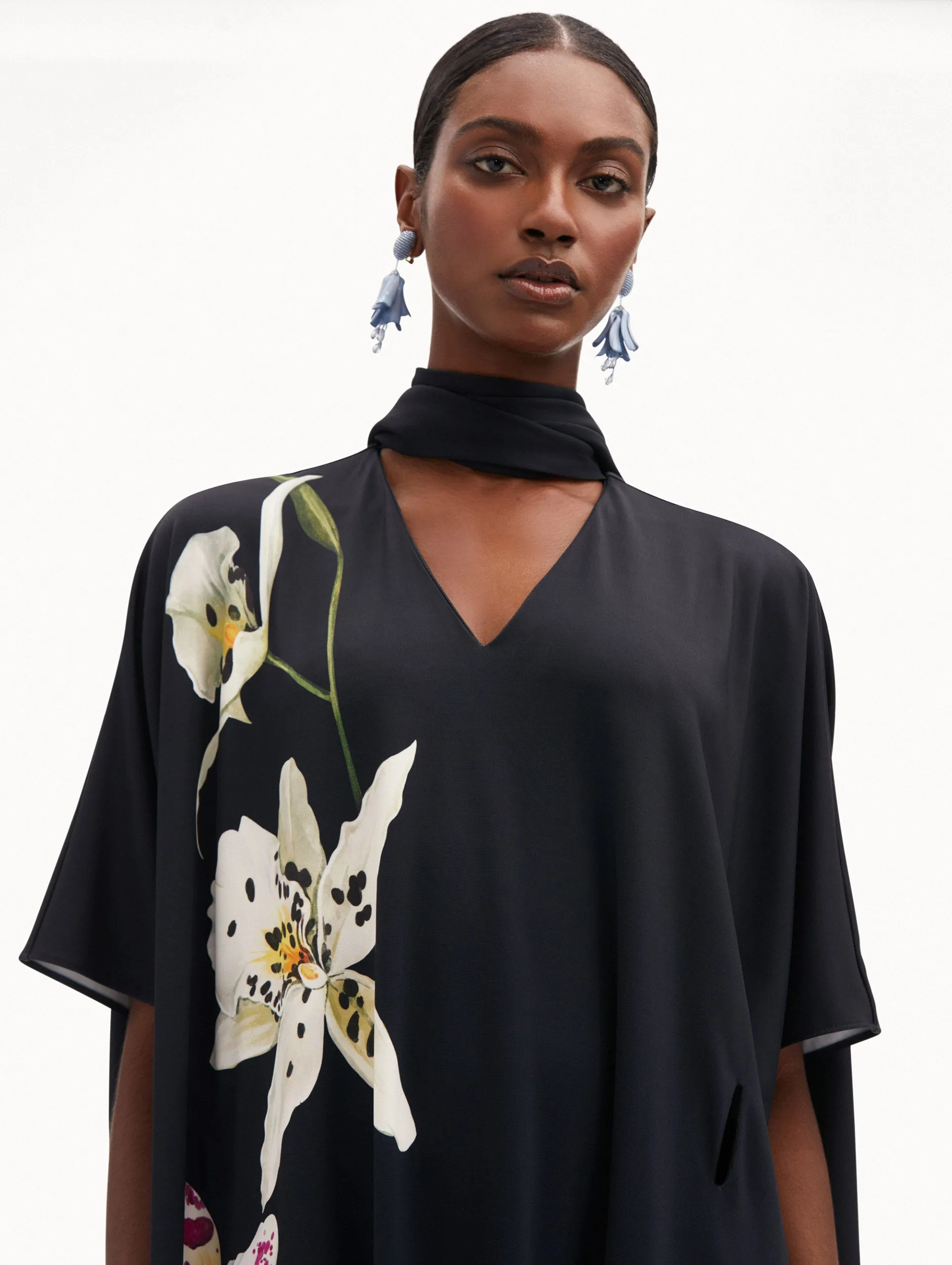 Orchid Jersey Caftan