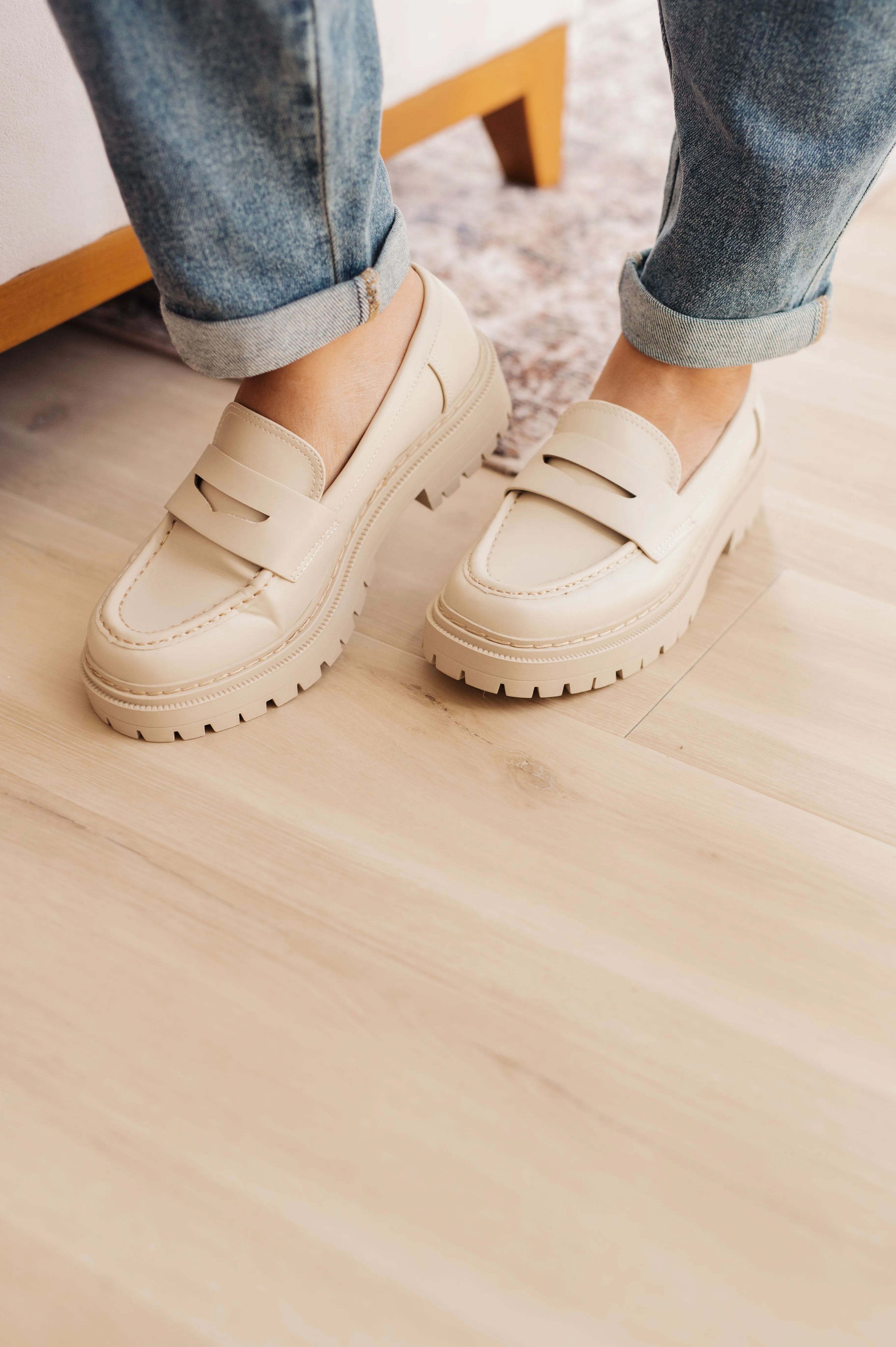 Penny For Your Thoughts Loafers | Bone