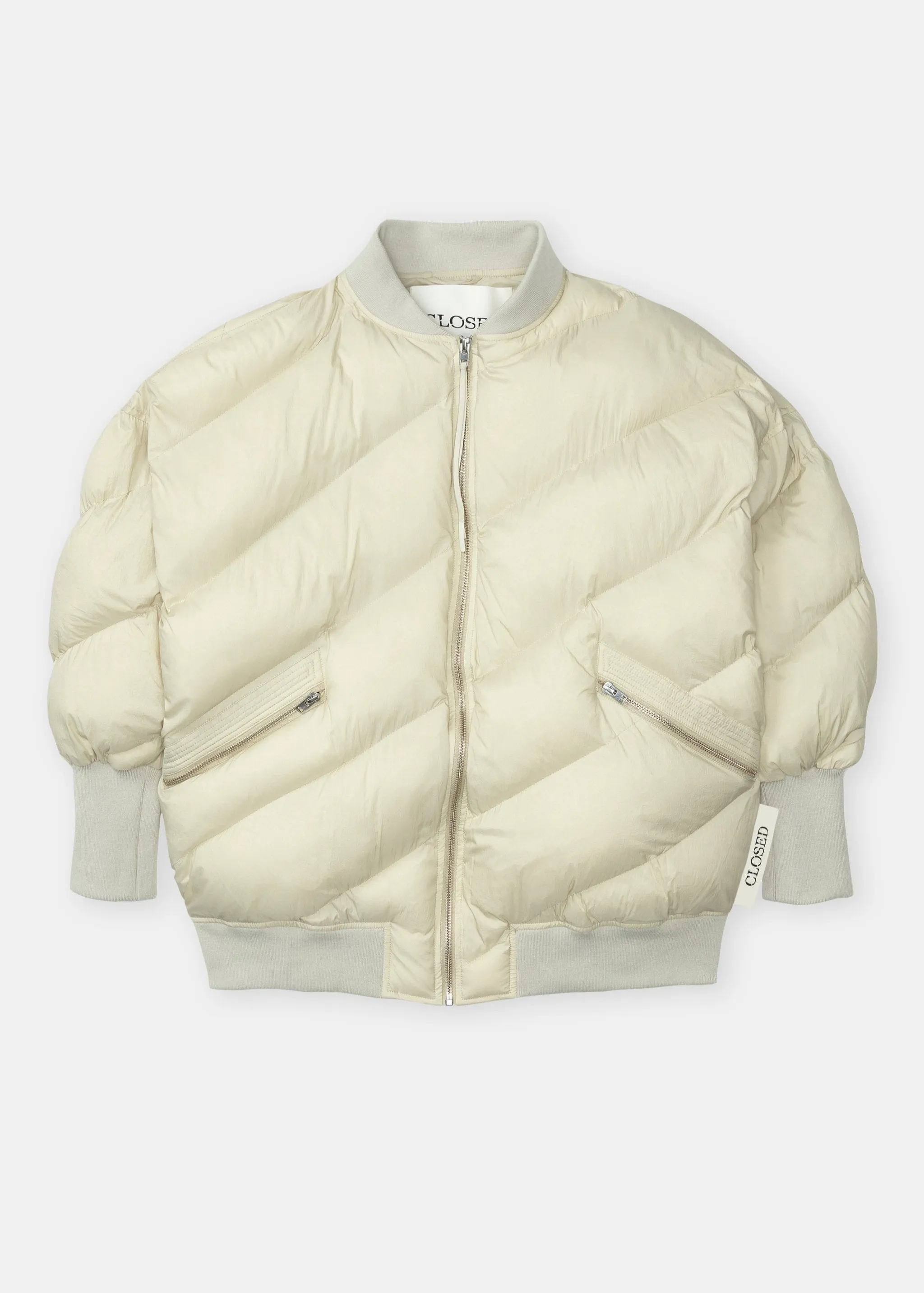 QUILTED JACKET | SHORTBREAD BEIGE