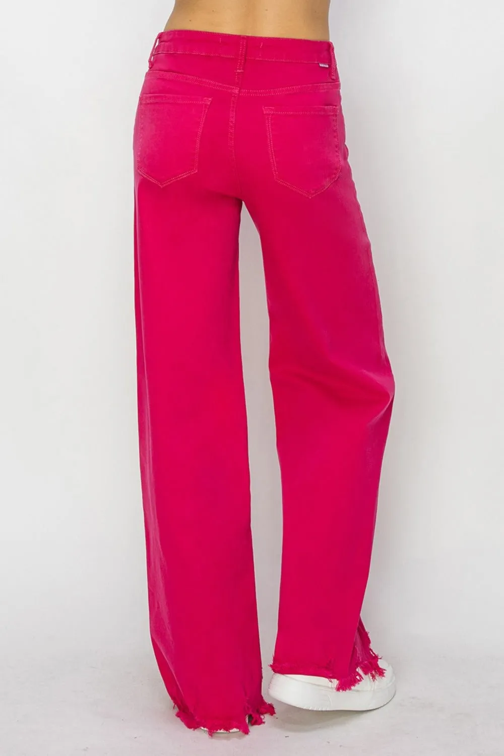 Racy High Rise Wide Leg Jeans