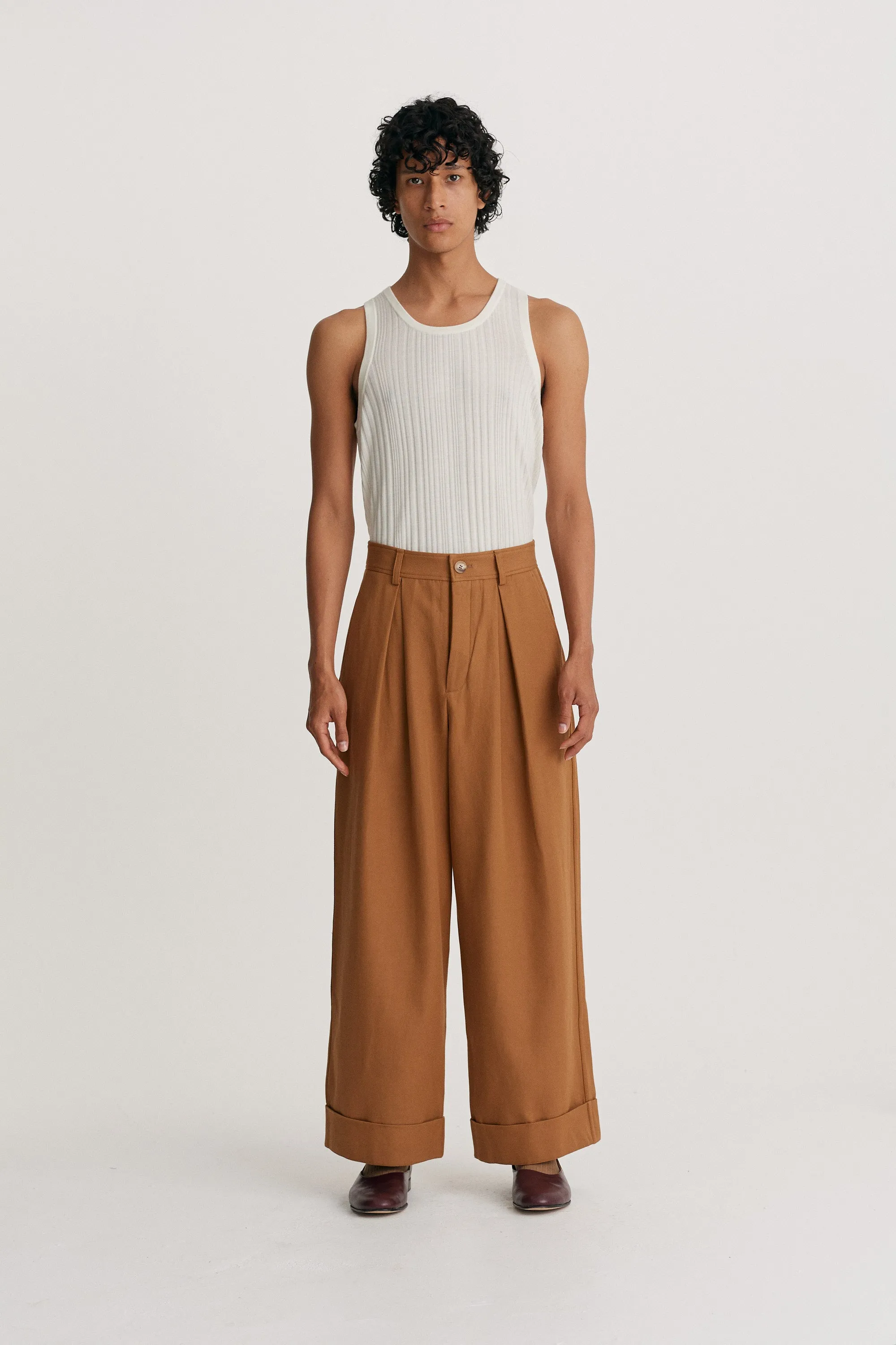 Roll Cuff Chino