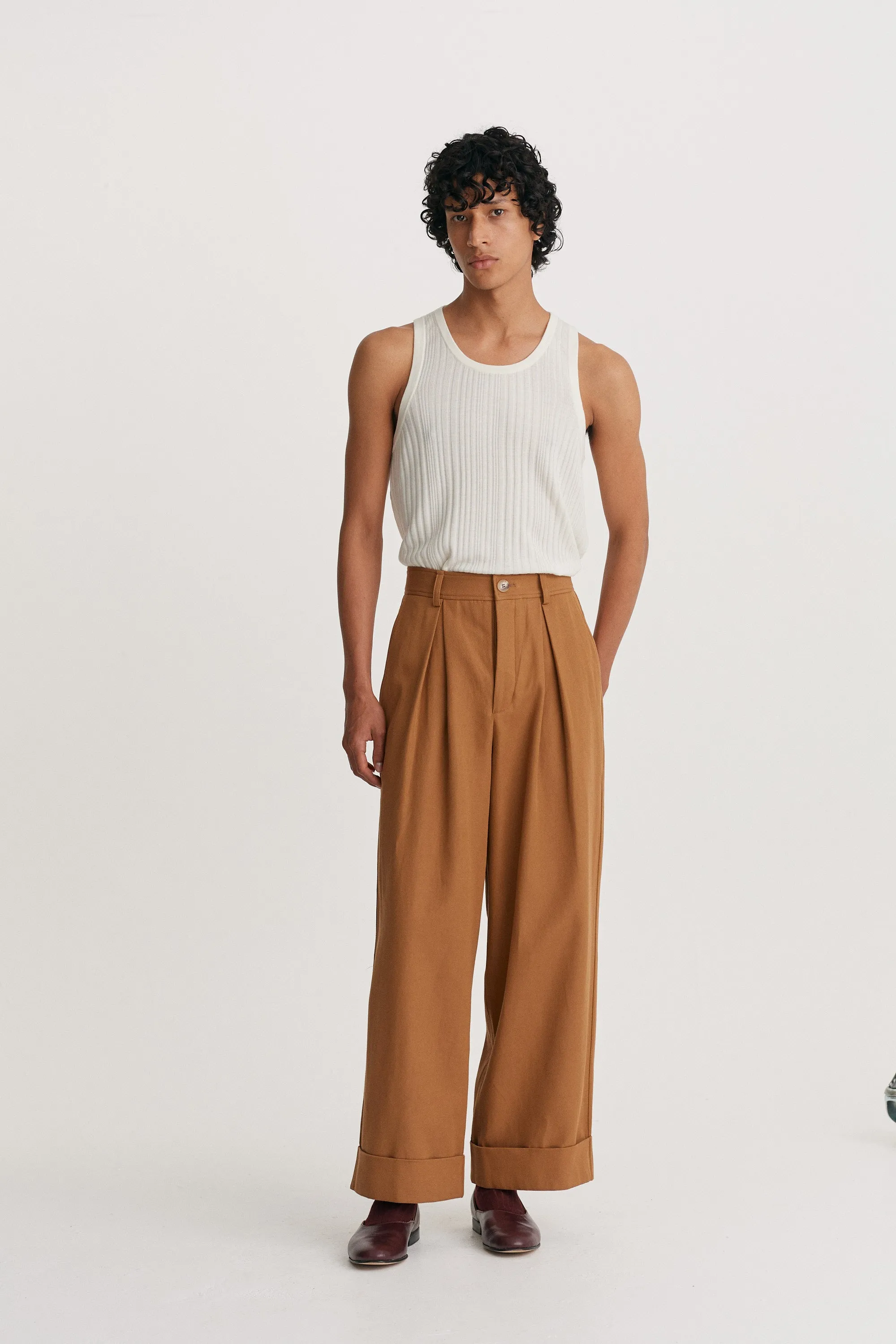 Roll Cuff Chino