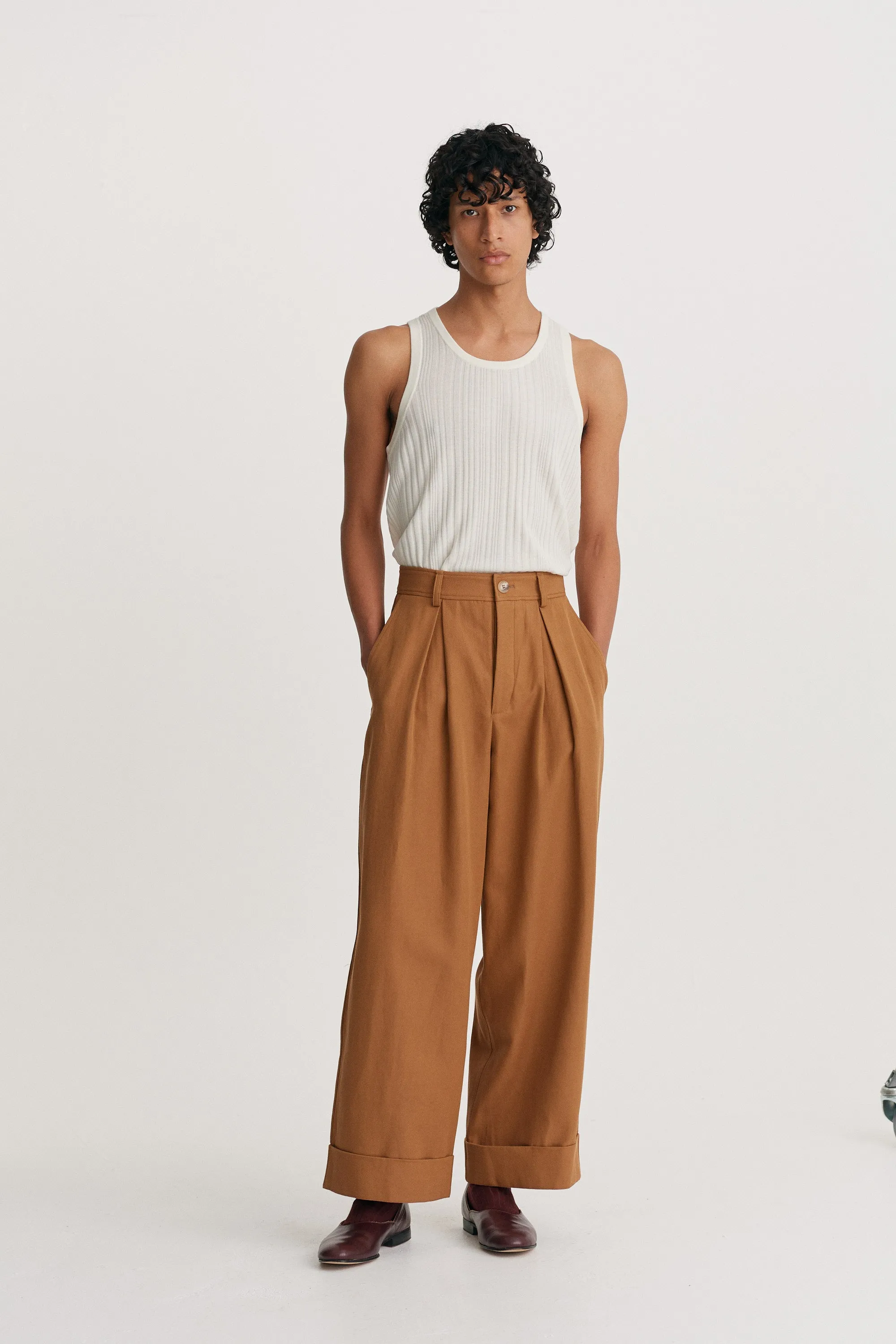 Roll Cuff Chino