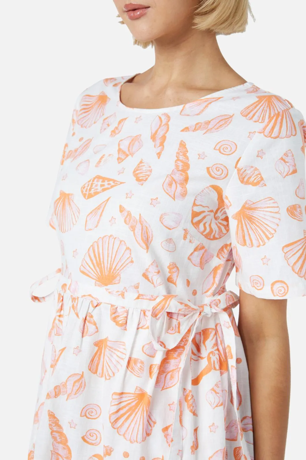 Sea Shell Smock Dress