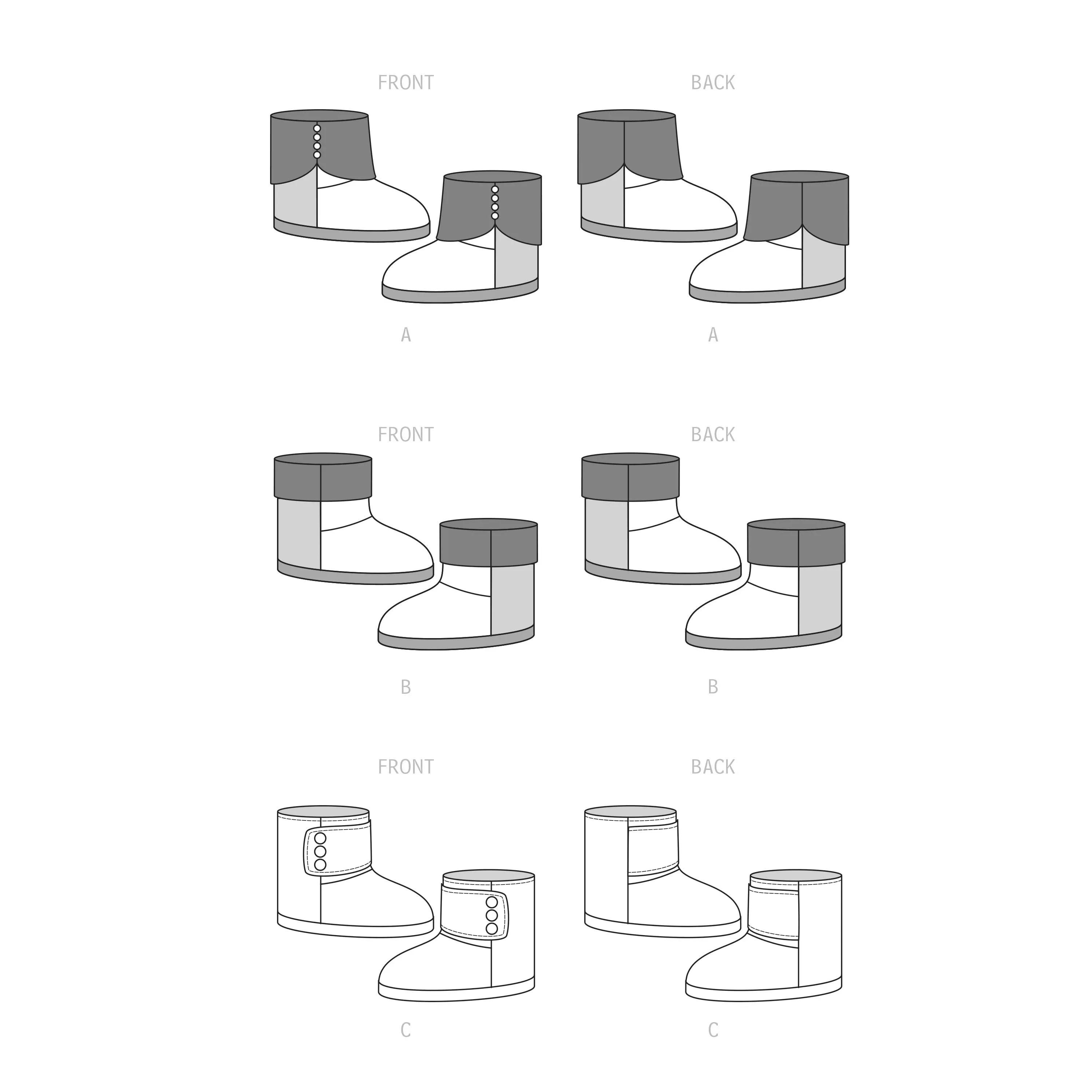 Simplicity Pattern 9531 Slippers