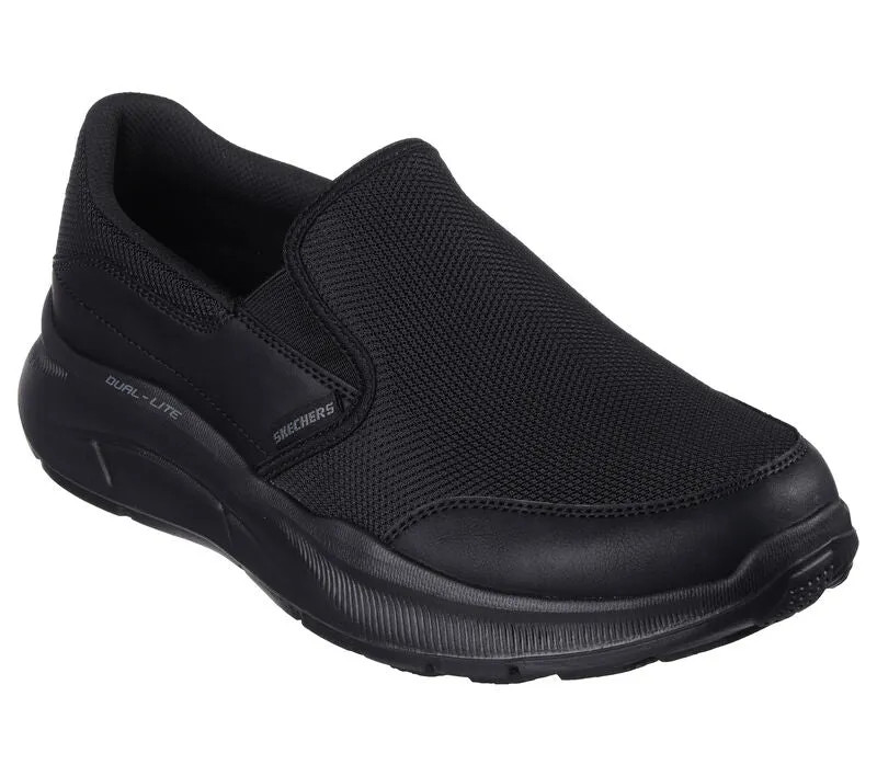 Skechers Mens Equalizer 5.0 "Persistable" Slip On BLACK Memory Foam 232515 BBK sale