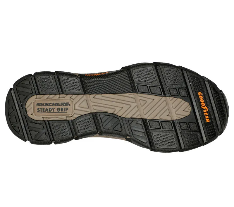 Skechers Respected Elgin Mens Dark Brown