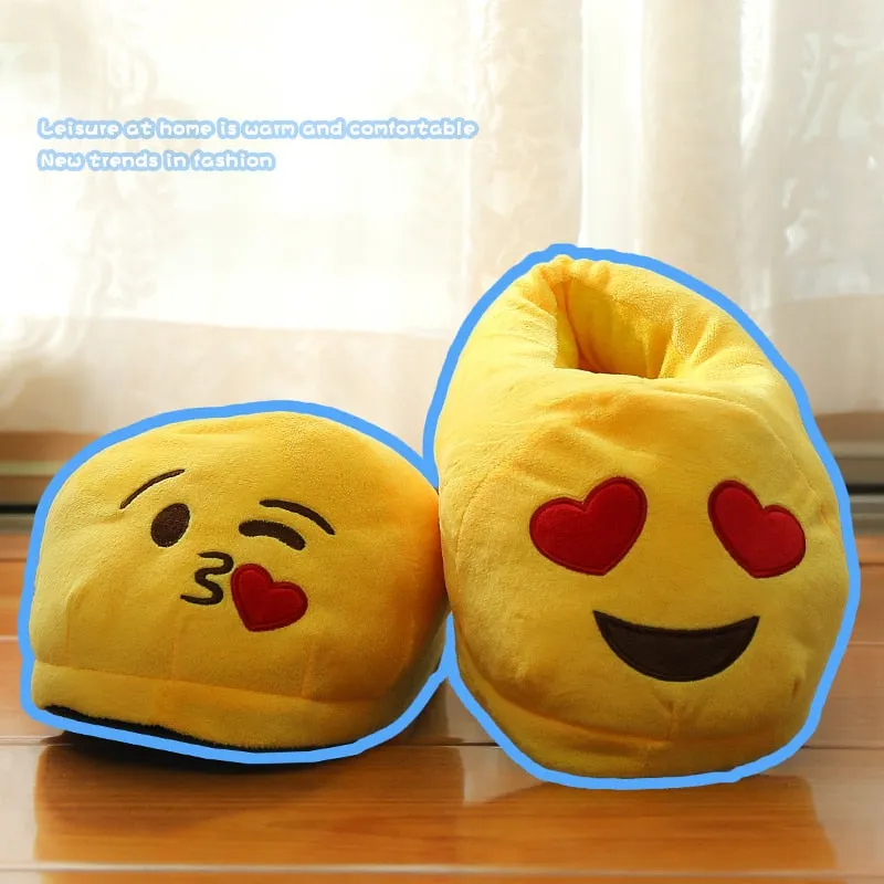 Slippers Men Bedroom Non-slip Women Men Shoes Soft Warm Plush Indoor Slippers Fashion Funny Gift Cute Home Winter Slippers