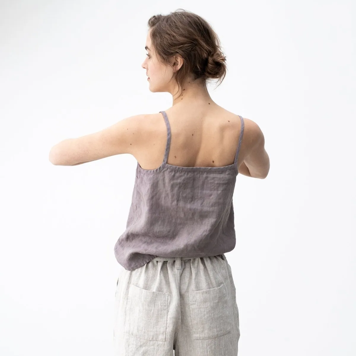 SORRENTO linen slip top