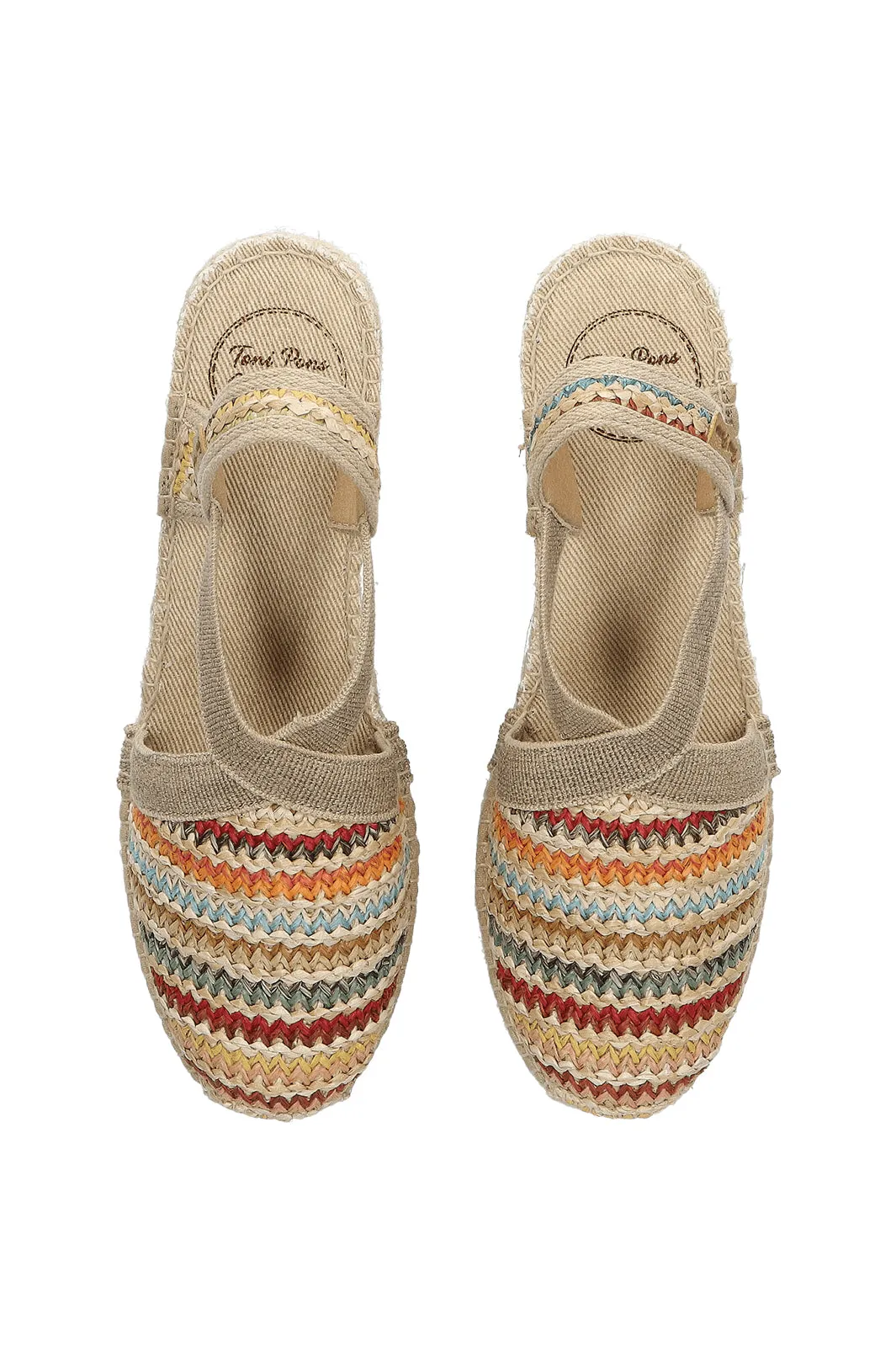 Toni Pons Terra-MA Multicolour Espadrille Sandal