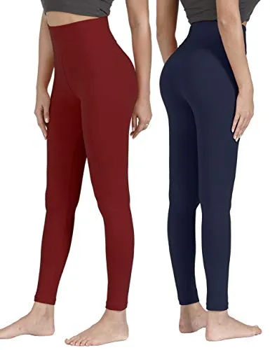 VALANDY High Waisted Yoga Pants Stretch Tummy Control Athletic Workout Running Leggings for Women Regular Size(7 Count)