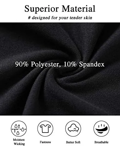 VALANDY High Waisted Yoga Pants Stretch Tummy Control Athletic Workout Running Leggings for Women Regular Size(7 Count)