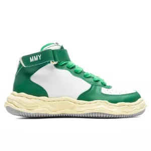 Wayne Vintage Color Sole Leather High - Green/White