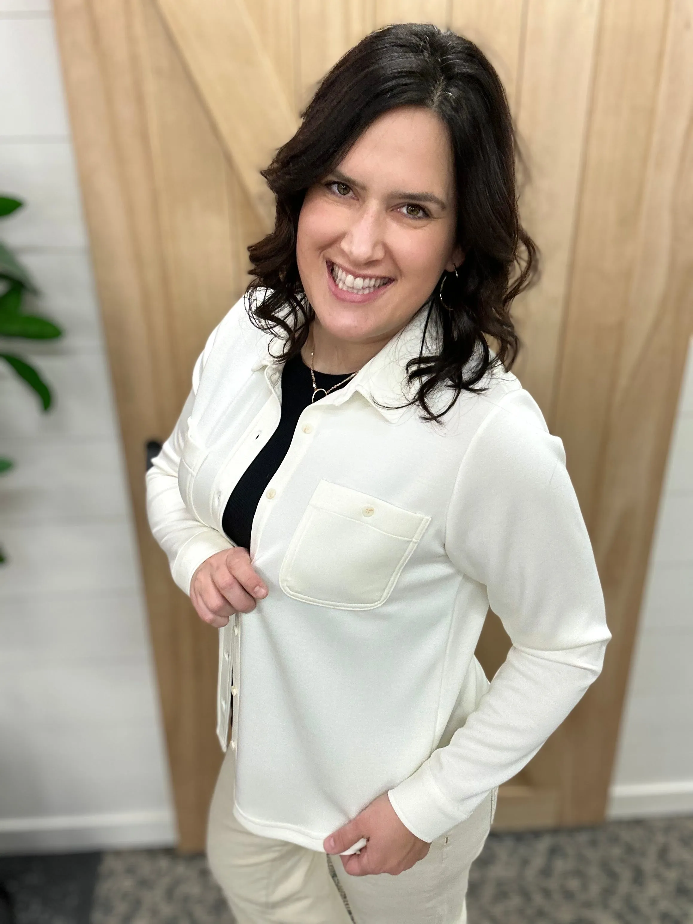 White Mildred Top