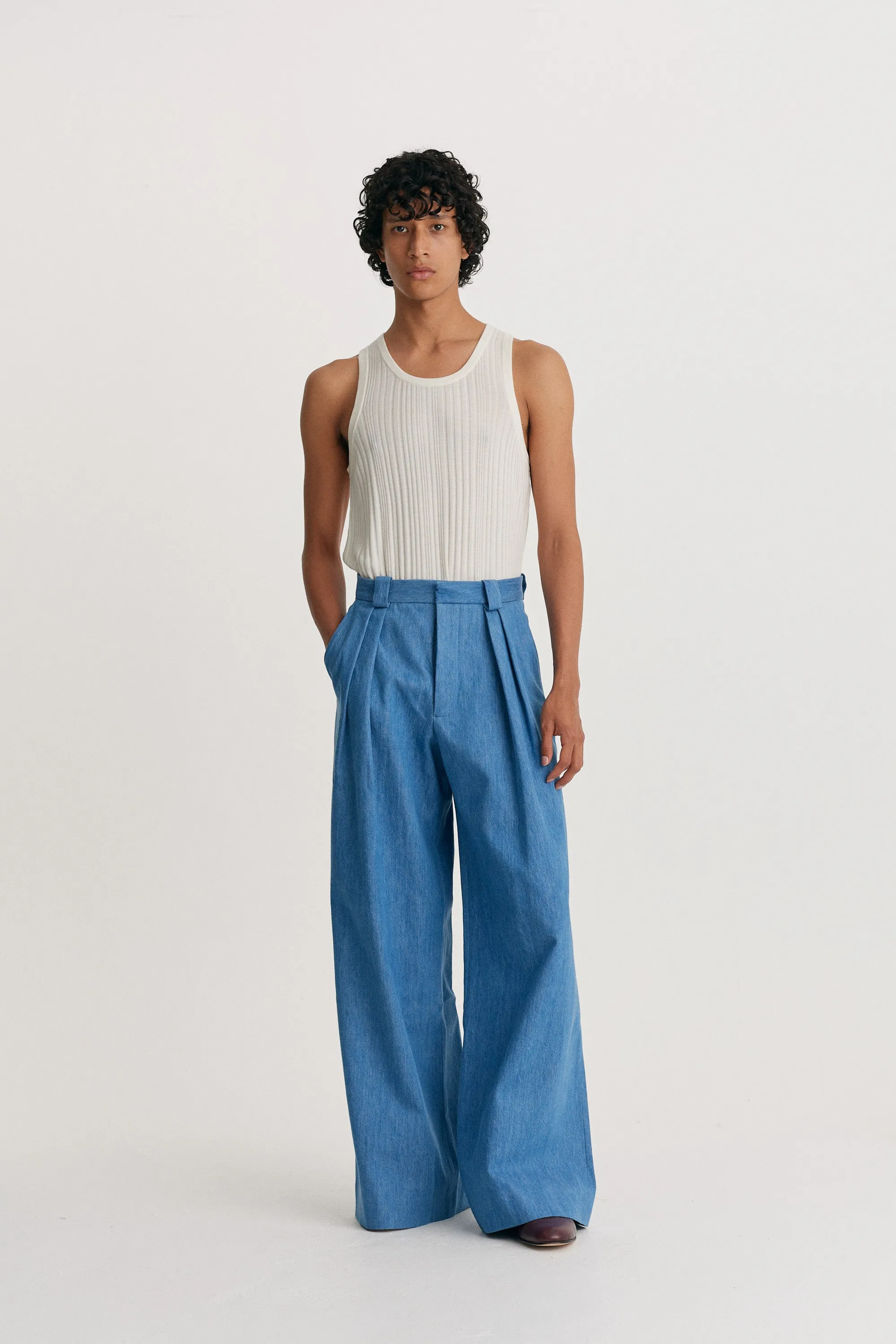 Wide Leg Trouser