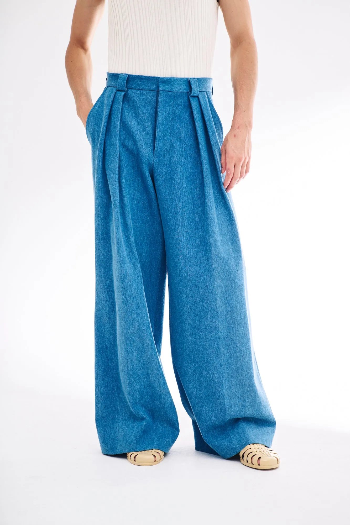 Wide Leg Trouser