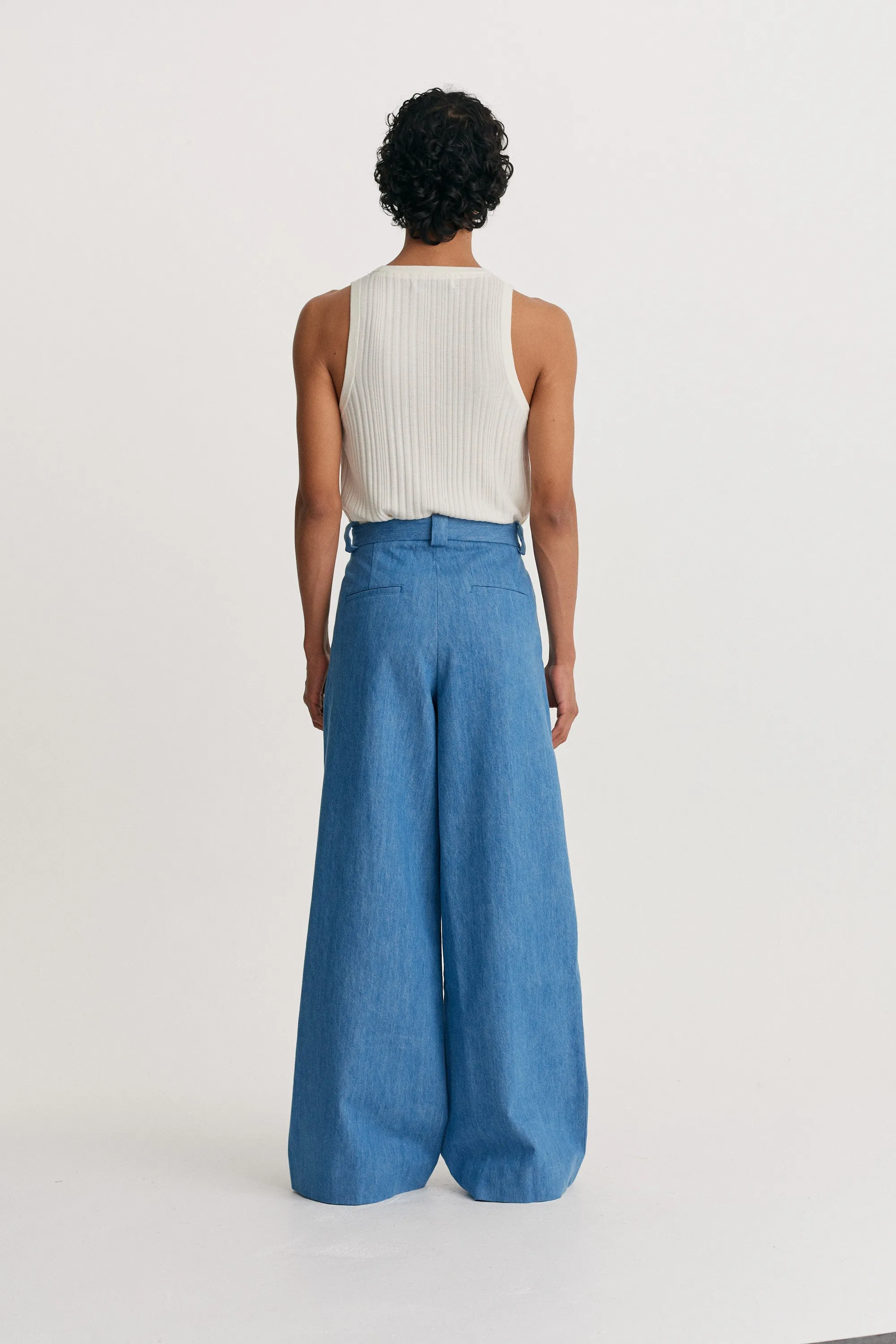 Wide Leg Trouser