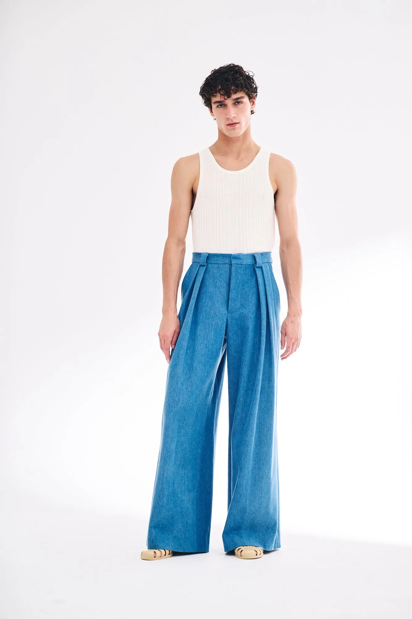 Wide Leg Trouser