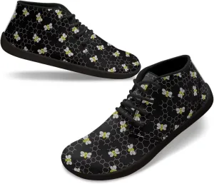 Wide Toe Box Shoes for Men Breathable Barefoot Slip On Footwear with Zero Drop Sole Comfortable Non-Slip Quick Dry Workout Walking Sneakers