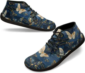 Wide Toe Box Shoes for Men Breathable Barefoot Slip On Footwear with Zero Drop Sole Comfortable Non-Slip Quick Dry Workout Walking Sneakers