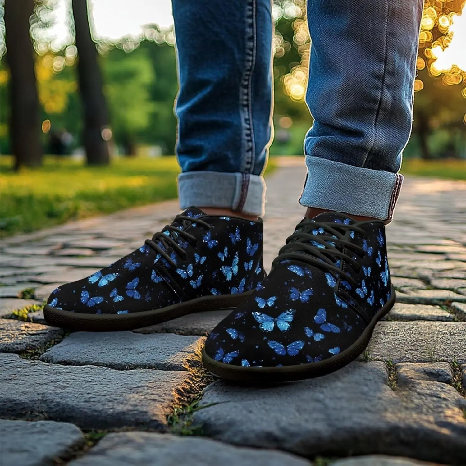 Wide Toe Box Shoes for Men Breathable Barefoot Slip On Footwear with Zero Drop Sole Comfortable Non-Slip Quick Dry Workout Walking Sneakers